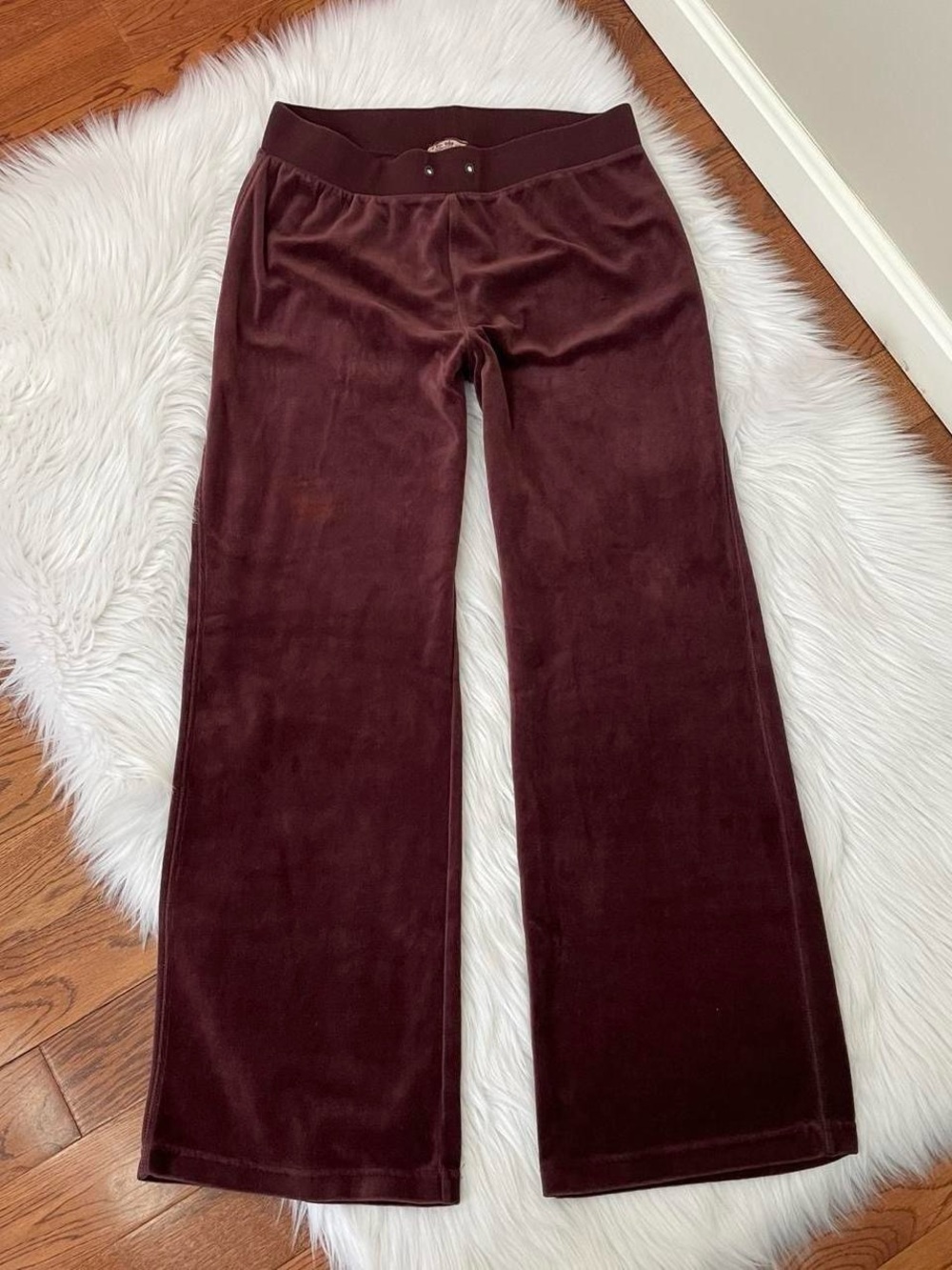 Vintage Y2K brown Juicy Couture flare sweatpants